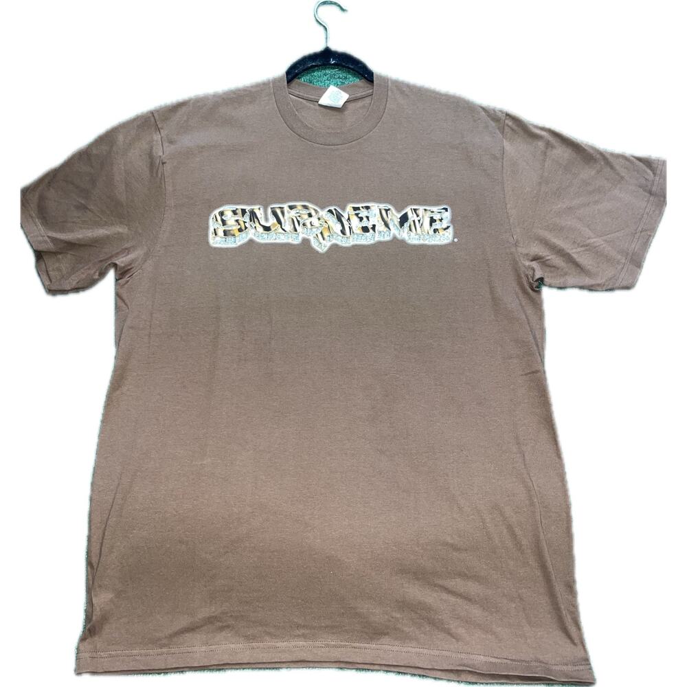 Supreme Diamond Tee FW22 ‘Brown’